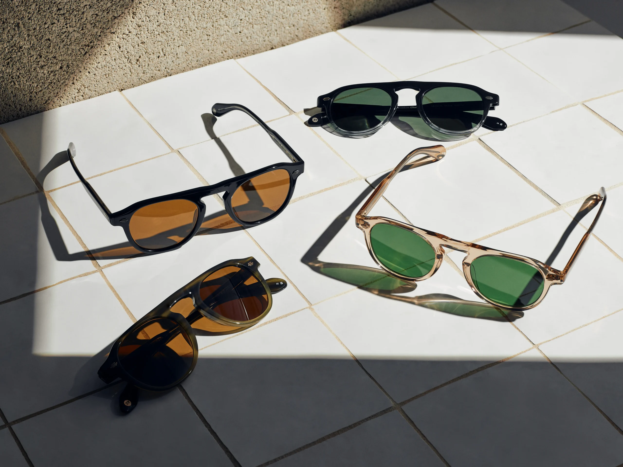 Curated collection of designer sunglasses at City Optix San Francisco.