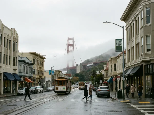 San Francisco Marina District fog and environmental factors affecting eye health and vision