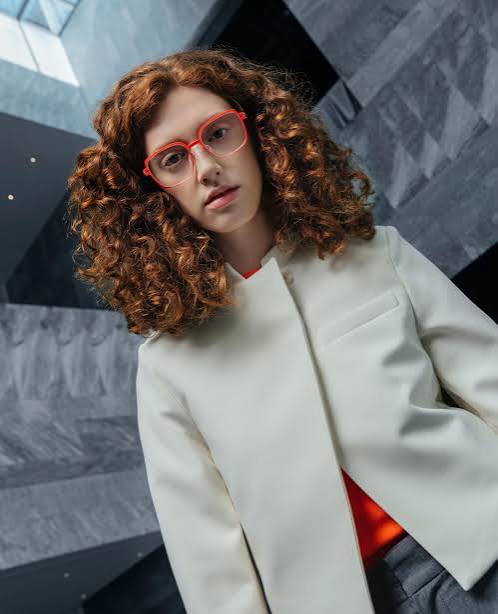 OVVO Optics frames worn, available to try on at City Optix on Chestnut Street
